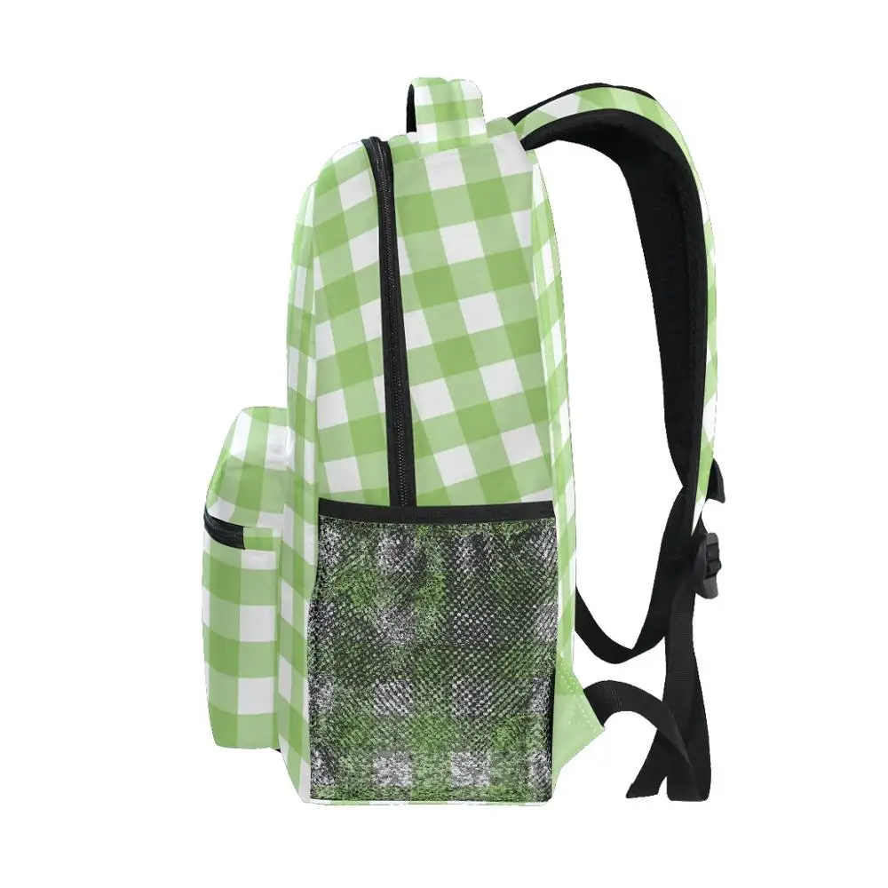 ALAZA New Backpack Children School Bags Students lattice printing Backpack for Teenager Girl Book Bag Women Laptop Backpack