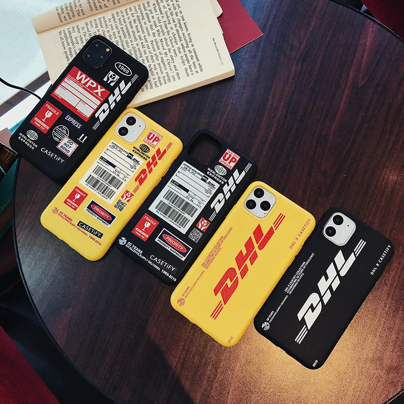 Индивидуальный дизайн модный чехол для телефона с ярлыком Dhl Для iphone 11promax 6 6s 7 8plus