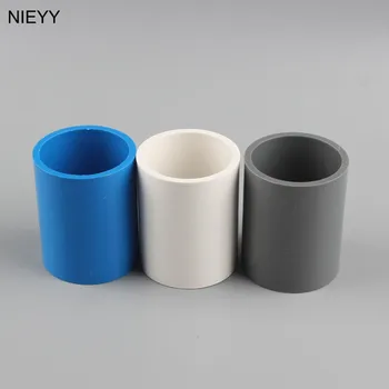 

1pc 1-1/4'' 1-1/2'' PVC Pipe Straight Connector Plastic Tube Connector Connect Inner Diameter 40mm 50mm Water Pipe PVC Plastic Pipe For Garden Irrigation