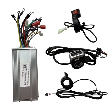 Kit carriola elettrico 24V/36V/48V 250W/350W/400W/500W/800W Controller brushless Freno pollice acceleratore inverso per carriola