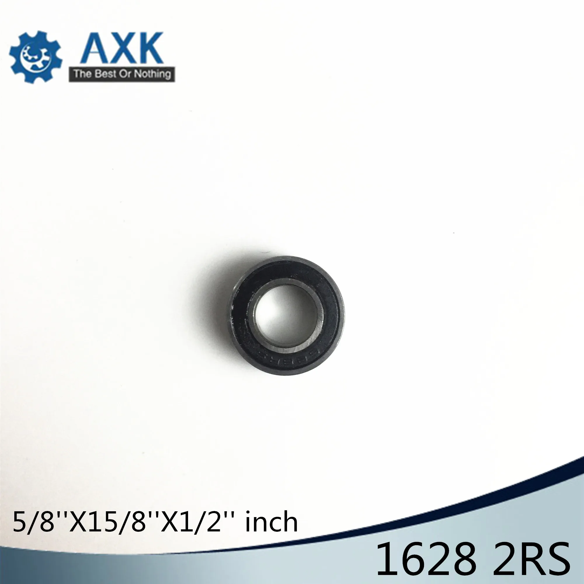 1628 2RS ABEC 1 (10 шт) 5/8 &quotx1 5/8&quot x1/2 &quotдюймовые шариковые подшипники 15 875 мм x 41 275 12 7