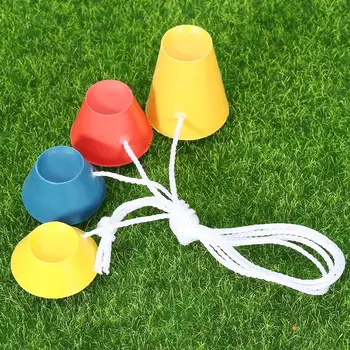 

4Pcs Jumbo Rubber Winter Golf Tees, 4 Colors with Different Heights, Ideal for Frosty Days
