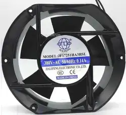Для JF17251HA3HSL вытяжной двухфазный сварочный аппарат вентилятор охлаждения AC 380 В 0.14A 17251 17 см 172*150*51 мм 2 провода Бесплатная доставка