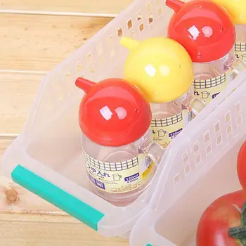 

4PCS Food Beverage Debris Sorting Box Drawer Refrigerator Plastic Storage Basket Kitchen Vegetables Tomato Egg Organizer