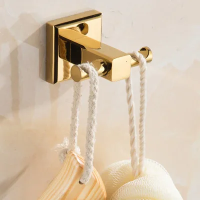 Bathroom kit, corner rack, tray, paper bracket, towel strip, soap basket, bathroom Kit - Цвет: Robe hook