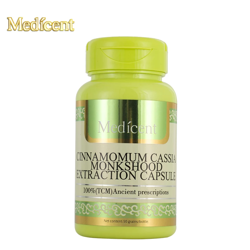 Medicent Cinnamomum Cassia Monkshood Extraction Capsule Protect of male sexual dysfunction Improving sperm motility 50pcs | Красота и