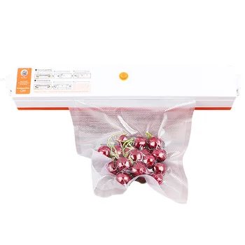 

Food Vacuum Sealer Film Sealer Kitchen Packer Packing Machine Household Commercial Automatic Sealer with 10pcs Vacuum Bags