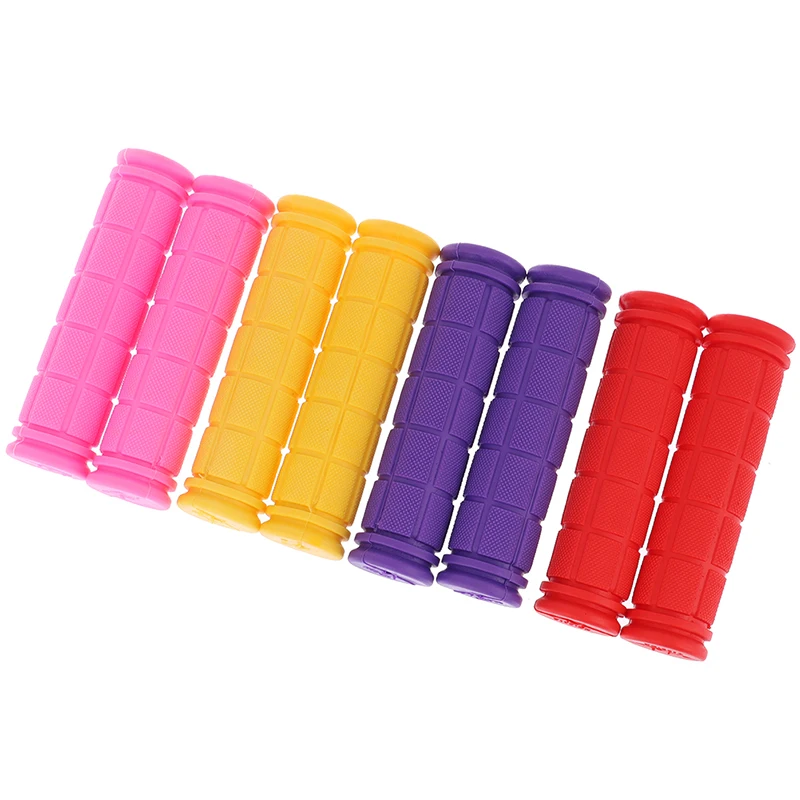 Rubber Bike Handlebar Grips Cover MTB Mountain Bicycle Handles Anti-skid Bicycles Bar Grips Fixed Gear Bicycle Parts