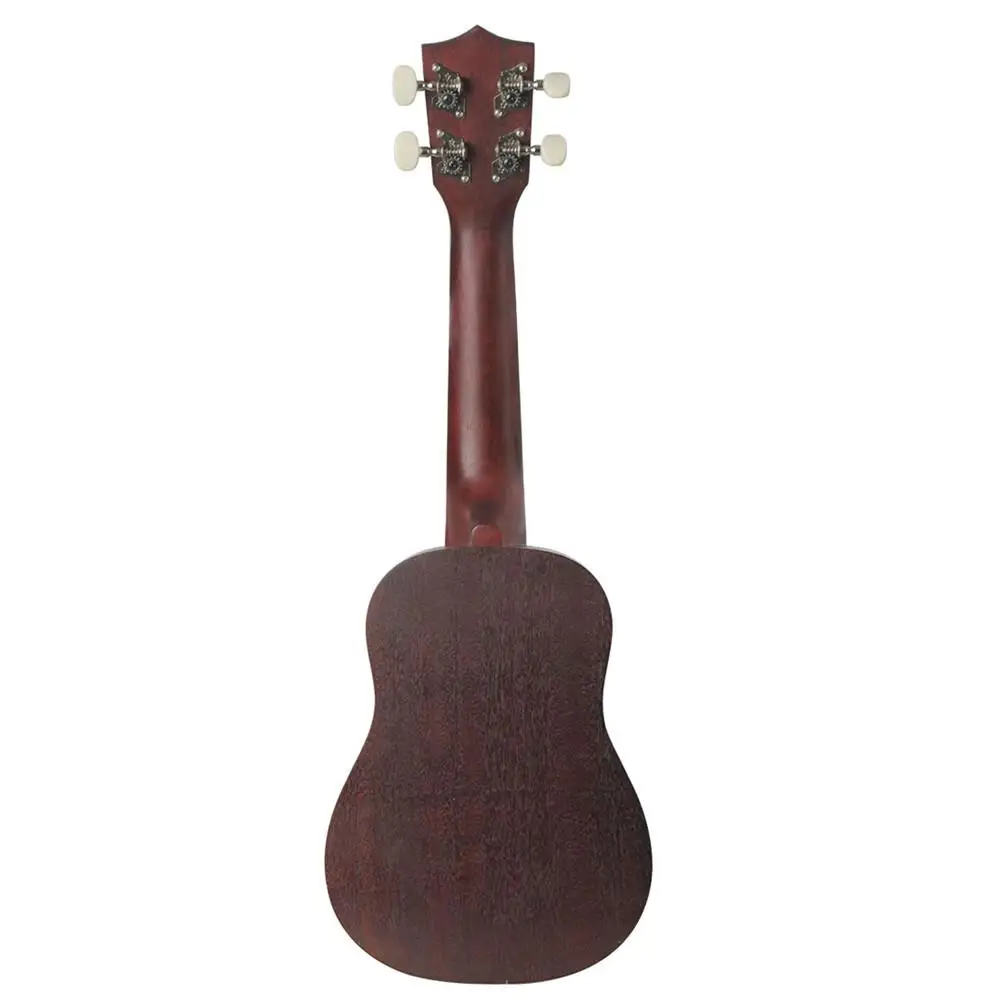 21 дюймов Sapele Ukulele маленькая гитара 15 Лада Ukelele комплект с ремешком Капо концертный музыкальный инструмент гитара ra электроакустика