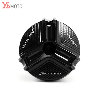 Для Benelli TRK 502 502C 302S BJ250 BJ500 Leoncino 250 500 аксессуары для мотоциклов моторное масло сливная пробка поддон чашка для орехов заглушка - Цвет: Leoncino-Black