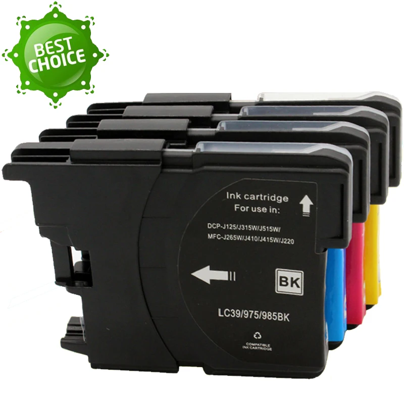 

compatible ink cartridge LC 975 LC 985 for brother MFC-J265W MFC-J410 MFC-J415W printer