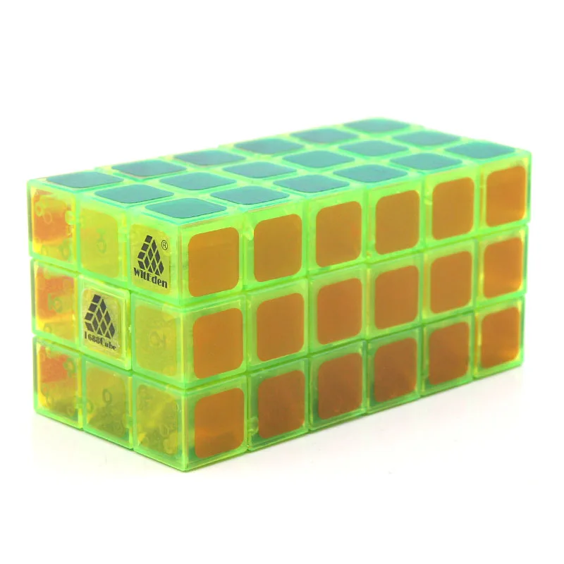 Transparent Высококачественный кубический куб WitEden 3x3x6, симметричный кубик 1С, головоломка Neo speed, рождественский подарок, идеи, детские игрушки для детей - Color: Transparent