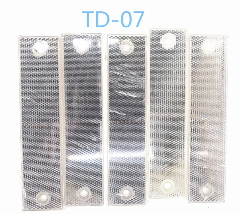 5 шт. TD-07 180*40 мм новая перегородка-доска зеркальная отражательная пластина/отражатель для фотоэлектрического переключателя