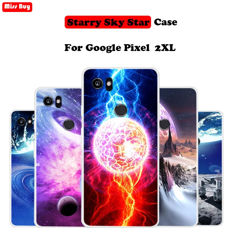 Чехол для Google Pixel 2 XL силиконовая Мягкая задняя крышка чехол телефона ультра
