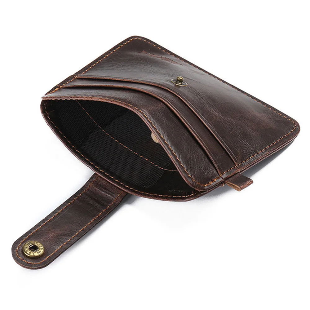 Slim RFID Blocking Leather Wallet Credit ID Card Holder Purse Money Case for Men Women 2019 Fashion Bag