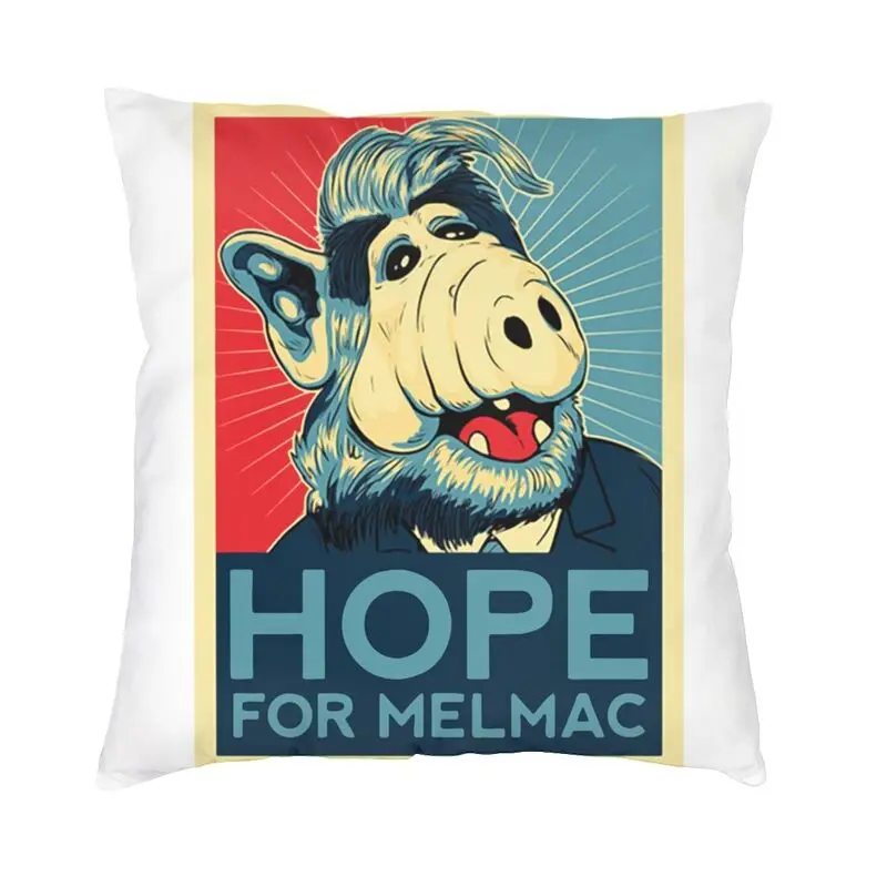 Наволочка для подушки ALF Hope For Melmac 55x55 см Забавный мягкий скандинавский чехол