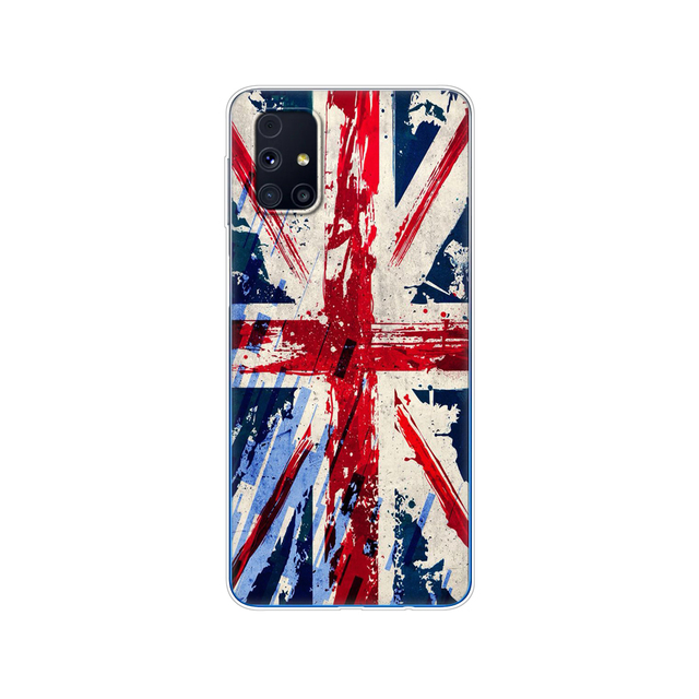Samsung M31s Cases 6.5" Tpu Soft Silicon Back Phone Cover For Samsung Galaxy M31S GalaxyM31S M 31S m317f m317 Funda flower