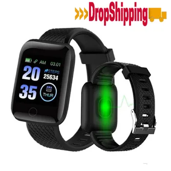 

Dropshipping 116 Plus Smart Watches D13 Heart Rate Sports Smart Band Waterproof Wristband Smartwatch With i7 or i7s Tws Earphone