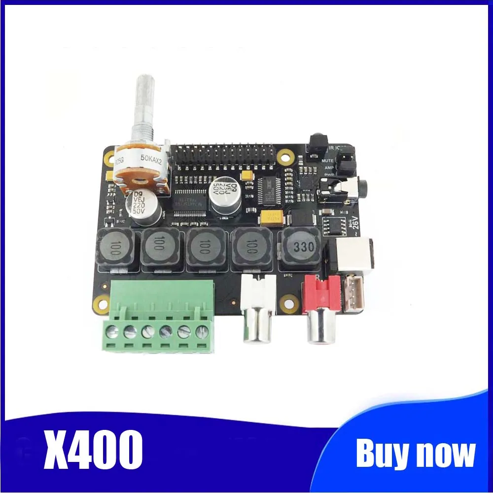 Raspberry Pi DAC Full HD Class D усилитель I2S PCM5122 X400|Аксессуары для демонстрационных стендов| |