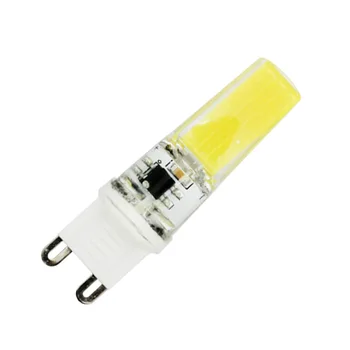 

1PCS/lot LED G4 G9 E14 Lamp Bulb AC/DC 12V 220V 9W 6W COB SMD LED Lighting Lights replace Halogen Spotlight Chandelier