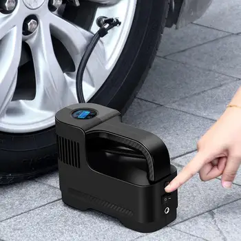 

Safe Automatic Closing Type St-217C Wireless Digital Display Four Units Air Pump With Led Flashlight