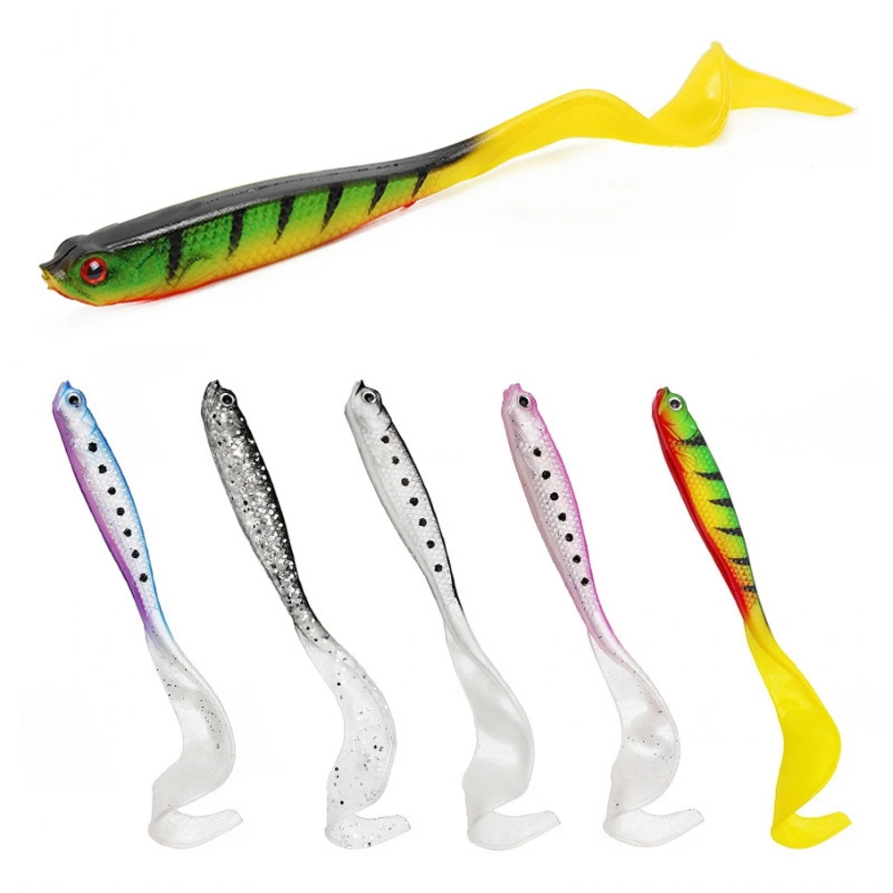 Jig Wobbler Bait Fishing-Lure Soft-Rubber Worm-Carp Artificial Silicone Seuelos-De-Pesca