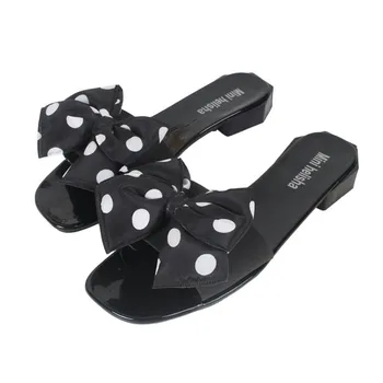

Women Slippers Summer Beach Flip-flops Fashion Bow Outdoor Sandals Designer Slides Flip Flops Platform Elegant Women's Shoes