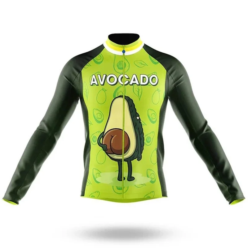 SPTGRVO LairschDan green cycling men's clothing long sleeve jersey set racing uniform kit mtb bike clothes maillot ciclismo suit