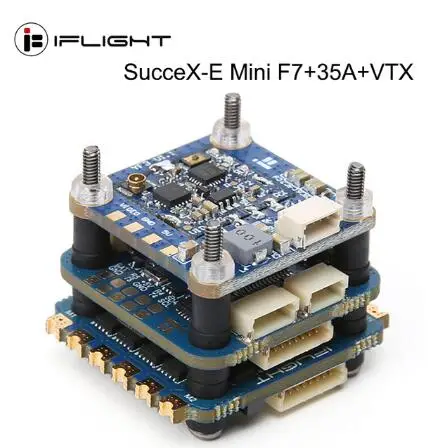 IFlight sucex-E Mini F7 35A 4-в-1 ESC 2-6S стек полета (MPU6000) с sucex mini Force 5 8 GHZ 600mW VTX для FPV гоночного