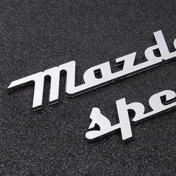 

For Mazda Atez Enclave CX-5cx-8 Modified Car Logo Mazdaspeed Letter Logo Car Tail Logo Decoration Accessories