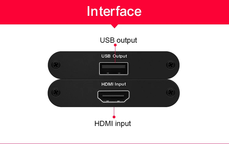 Карта захвата игр KuWFi с разрешением до 4K/30 Гц поток и запись в 1080p60 для PlayStation 4 Switch