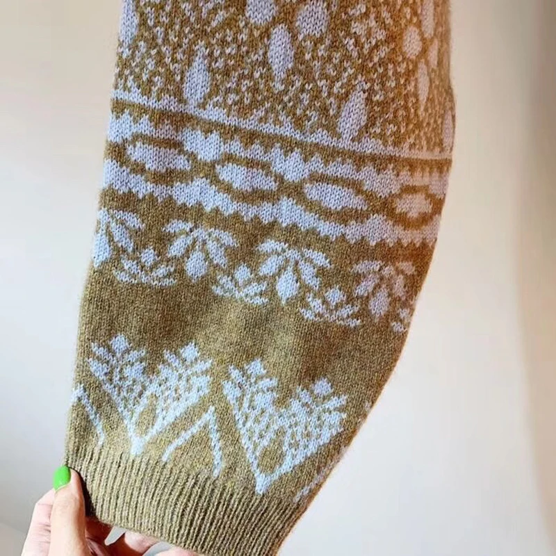  Long Cardigan Coat Women Autumn V-neck Long Sleeve Casual Knitted Sweater Cardigan For Women