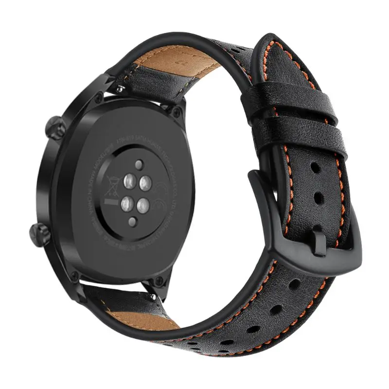 Ремешок для huawei Watch GT ремешок для часов кожаные умные часы браслет для huawei часы GT аксессуары