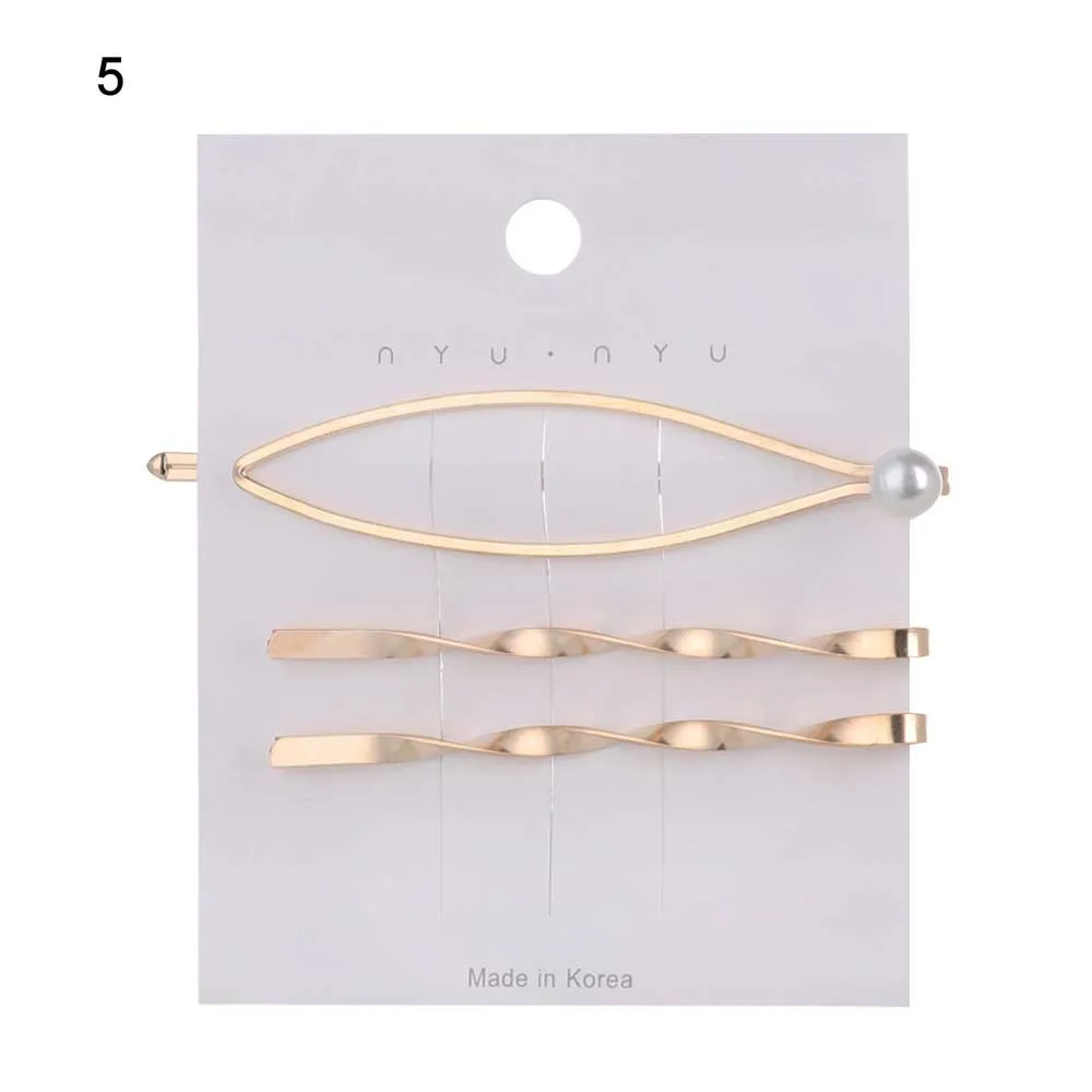 style 5 20 шт./лот, 4 цвета, u-образная Шпилька, заколки невидимки для волос, металлическая заколка для волос, женские Инструменты для укладки волос, аксессуары, плетеный инструмент для волос - Цвет: style 5