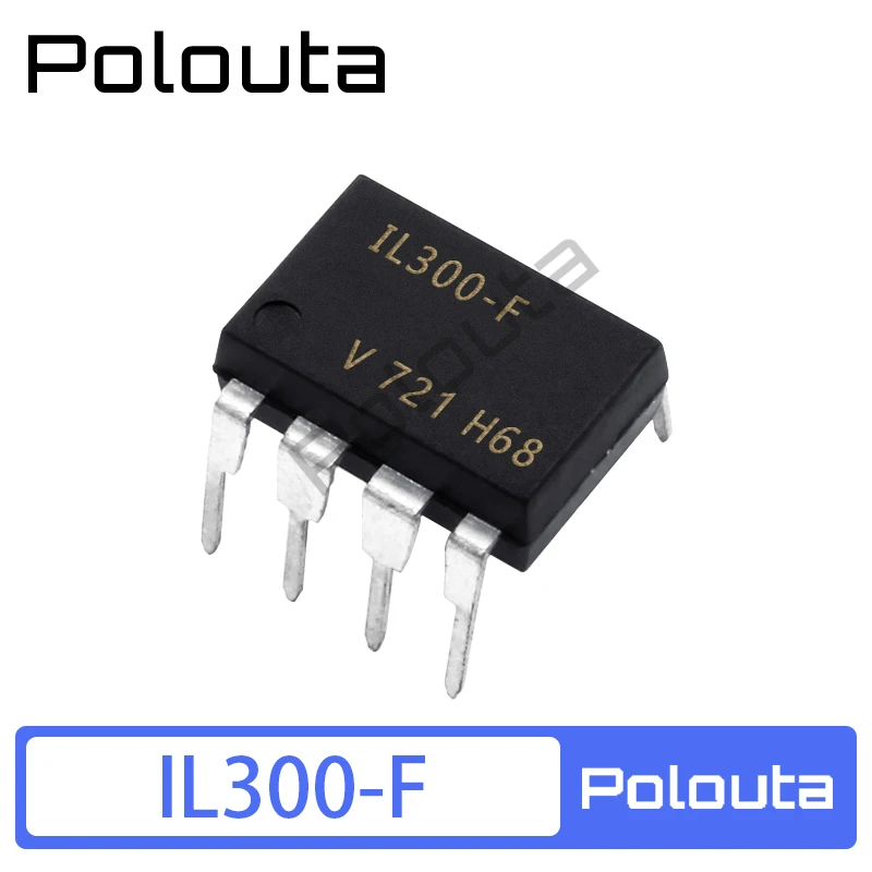 2pcs Il300f Il300f Polouta Dip8 Ic Chip Optoisolator Optocoupler