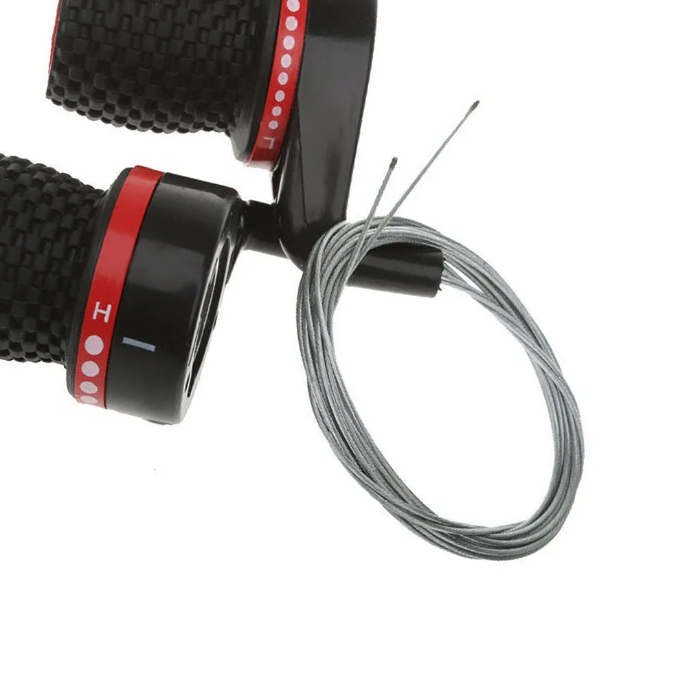 1 комплект Twist MTB велосипедный велосипед Twist Grip шестерни переключения скоростей соединенный DIP переключатель для горного велосипеда велосипедные части