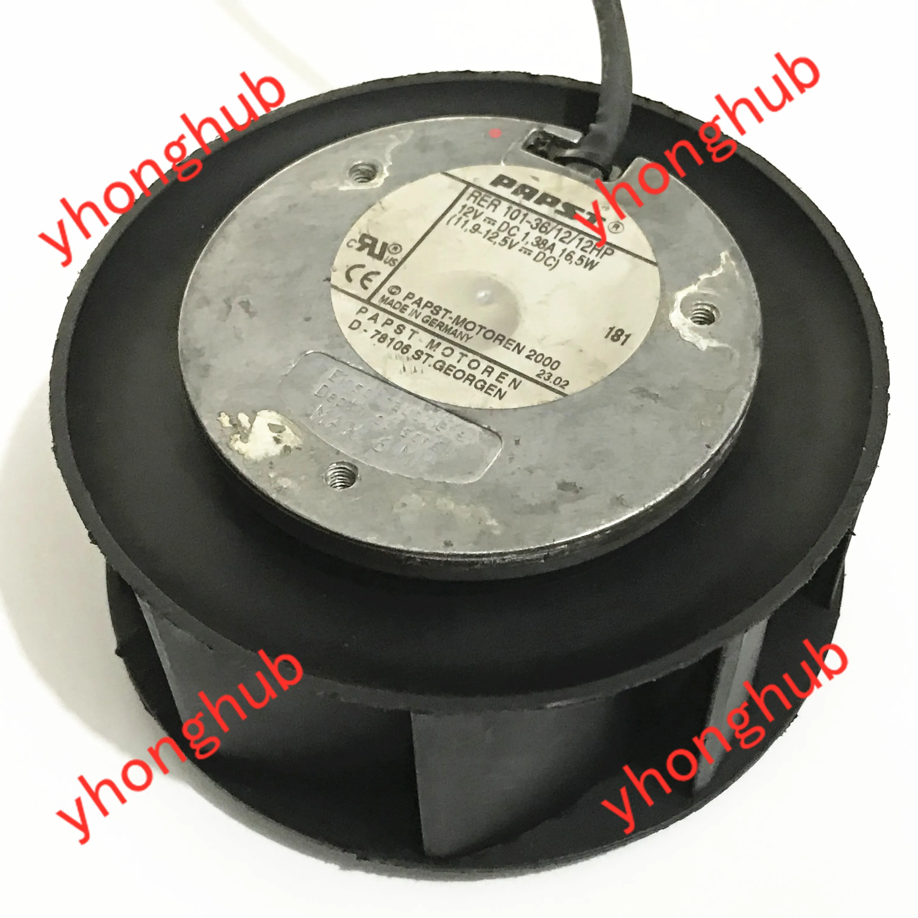 ПАПСТ RER 101-36/12/12HP RER101-36/12/12HP DC 12V 1.38A 4-провод 100X100X45 мм охлаждающий вентилятор
