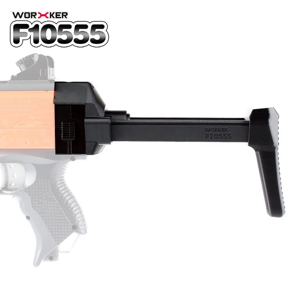 Рабочий мод плечевой упор компактный концевой инвентарь Buttstock игрушки пистолет аксессуары Замена для Nerf N-strike Elite серии игрушки пистолет