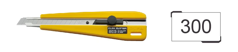 OLFA Европа импортируется из Японии, ABB-50 Черный Сменный клинок 9 мм, sharper 50-piece черный клинок
