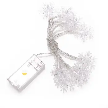 

LED Snowflake Shape Light String Fairy Lights Home Christmas Decoration 120CM