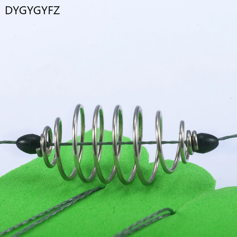 DYGYGYFZ 5 шт./компл. набор рыболовных крючков колючей двойной крючок пружинный рыболовный крючок аксессуары для рыбалки Карп Снасти Инструмент