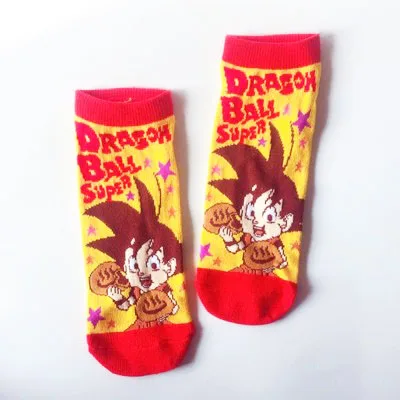 Dragon ball z носки женские милые kawaii Носки японские носки до щиколотки с рисунком из мультфильма носки с символикой аниме 10 пар/партия ЕС 34-38 Ограниченная серия