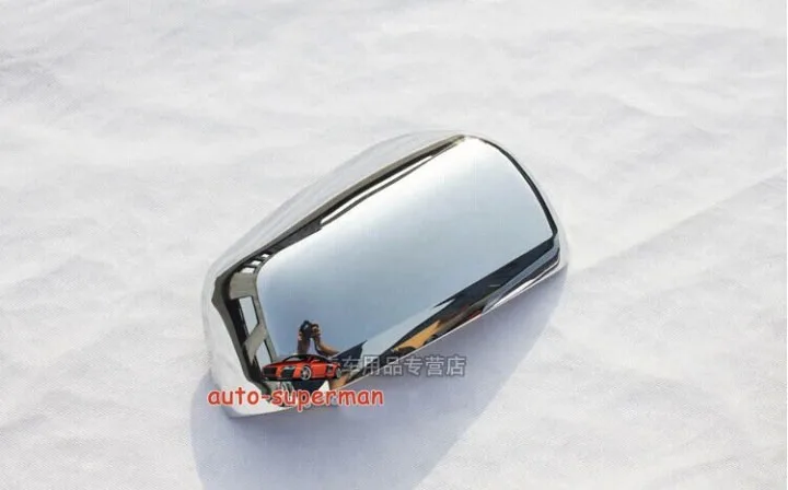 Для 2010 2012 2013 16 Mitsubishi Lancer Sportback сторона хромированная крышка зеркала