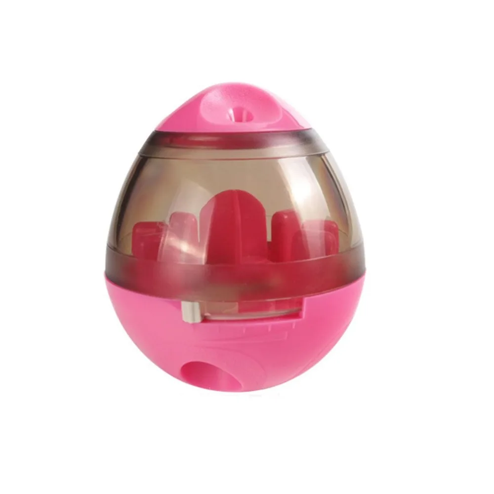 Контейнер для еды утечки собаки кошки интерактивный мяч для игры кошки медленное устройство подачи собаки тумблер игры игрушки товары для домашних животных