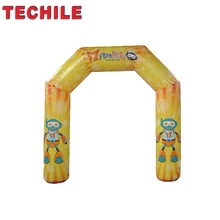 Подгонянная полная печать мини надувная АРКА Арка события вход финишная линия для спортивных мероприятий