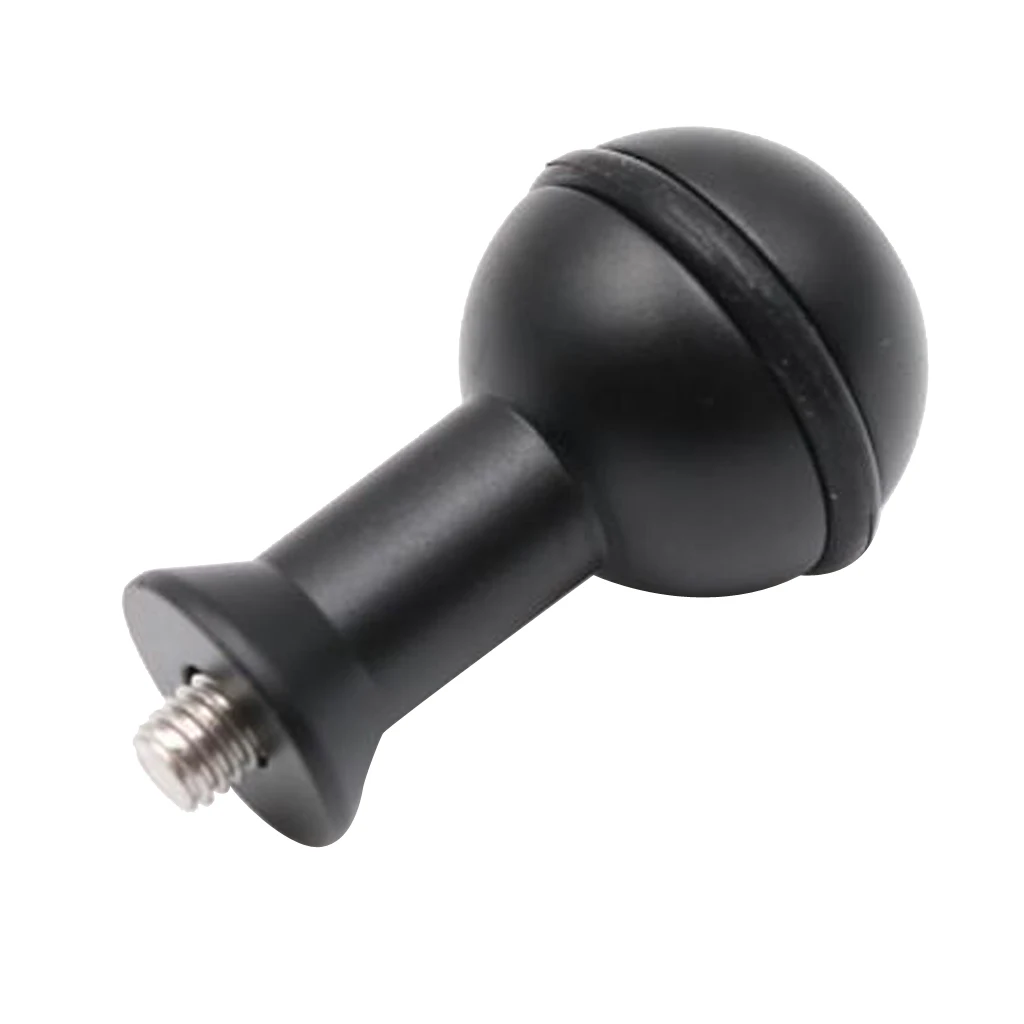 M6 M5 Ball Head for Underwater Handheld Stabilizer Handle Diving Light Arm Joint Underwater Photography Accessory Black
