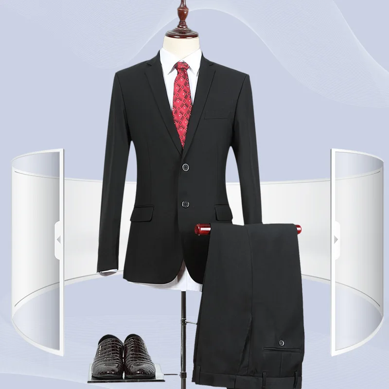 

BO spring of 2020 the new suit men's career dress suit two leisure suit