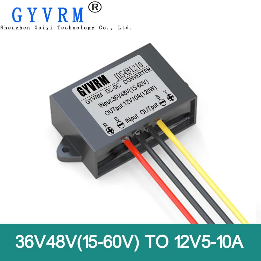 DC-DC DC step-down module 24V36V48V to 12V 5A6A8A10A converter 15-60V 15V special for drone modification | Обустройство дома