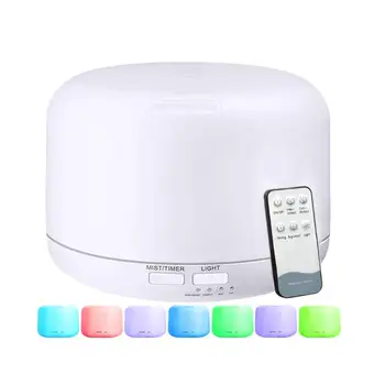 

7Colors 300ML Essential Oil Diffuser Ultrasonic Perfume Oil Evaporator Humidifier with Timer and Automatic Closing Safety Switch