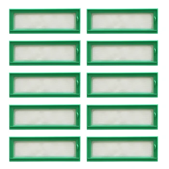 

10Pcs Replacement Dust Filters Hepa Filters for Vorwerk Kobold VR200 Vacuum Cleaner Accessories